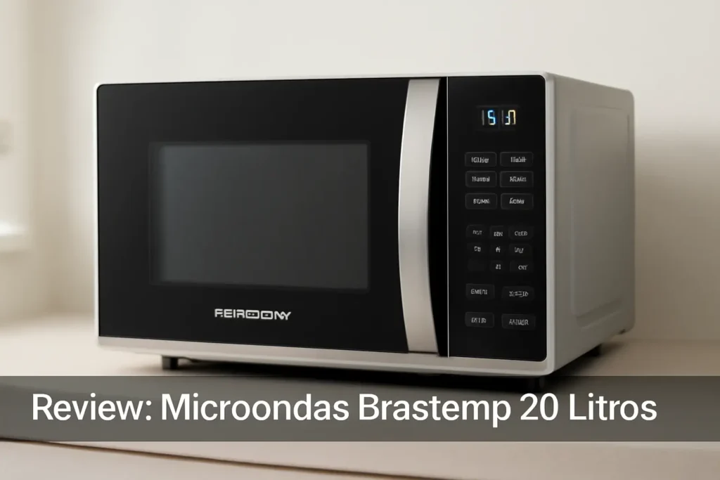 Microondas 20 Litros Espelhado BMS20AR Brastemp: Desempenho e Design que Impressionam