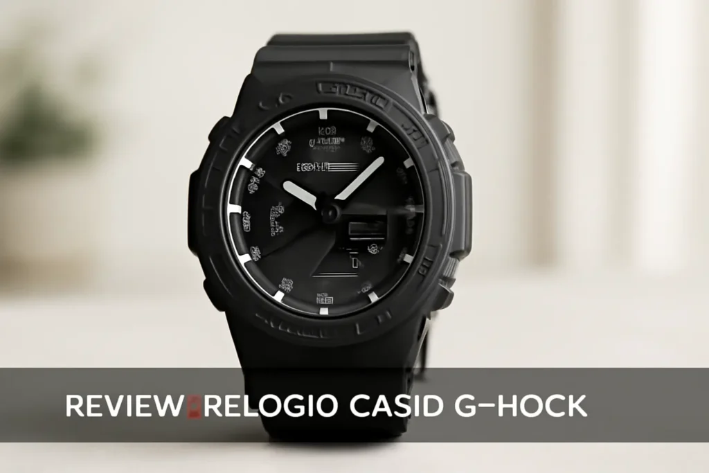 Relógio Casio G-Shock GA-2100-1A2DR: Estilo e Resiliência em Cada Detalhe