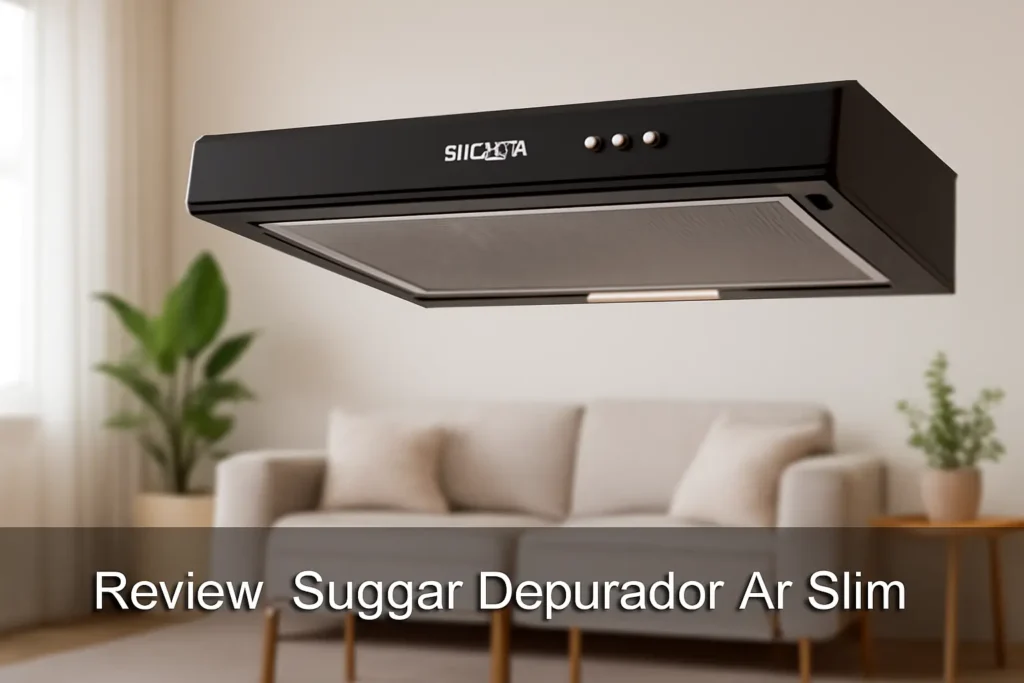 Suggar Depurador de Ar Slim 80cm 3 Vel. Preto 220V: Teste revela desempenho e eficiência
