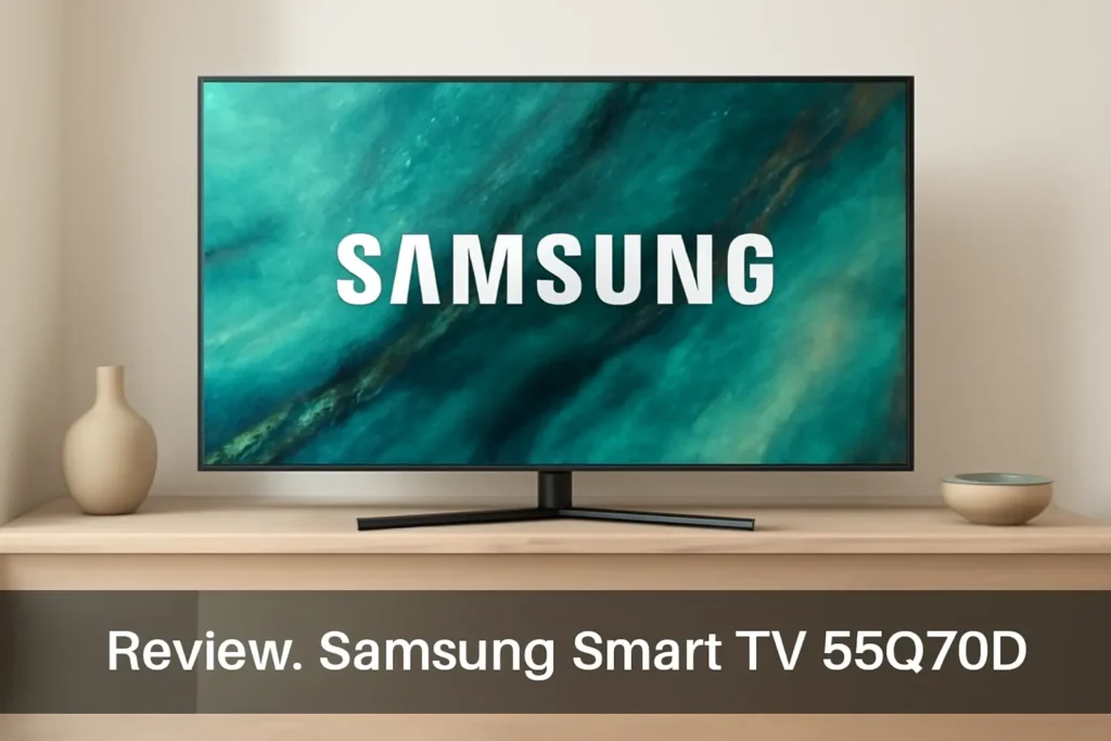 Samsung Smart TV 55" QLED 4K 55Q70D: análise completa e sem filtros