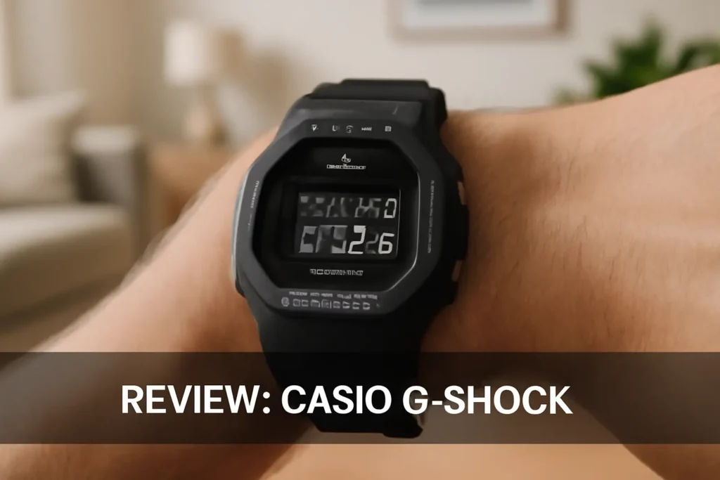 Relógio CASIO G-SHOCK masculino digital cinza DW-5610SU-8DR: desempenho real