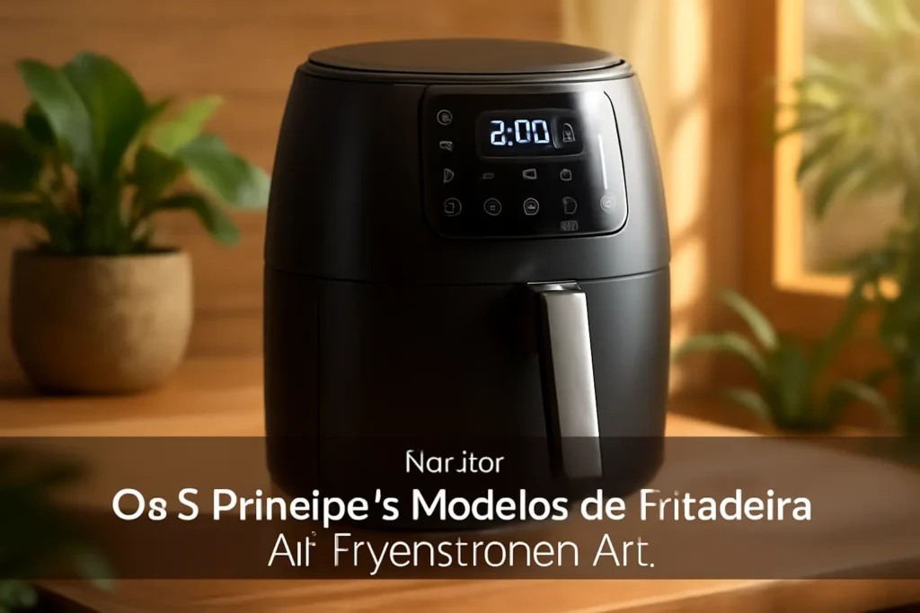 Os 5 Principais Modelos de fritadeira air fryer kitchen art