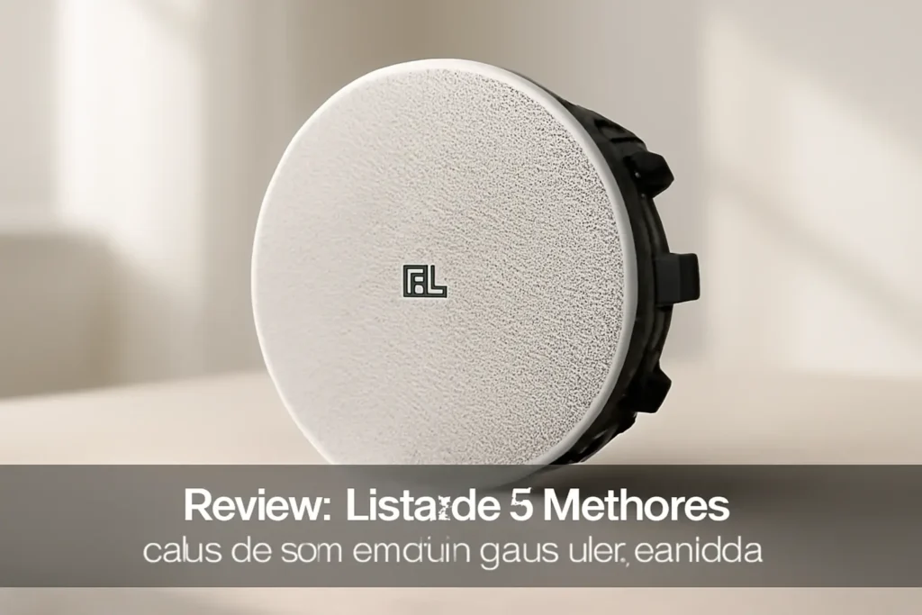 Lista de 5 Melhores: caixa de som embutir gesso JBL arandela