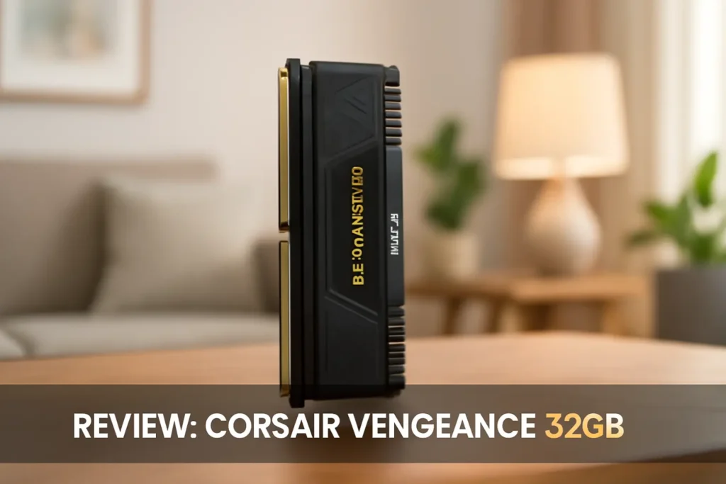 CORSAIR Memória RAM DDR5 Vengeance 32GB: Potência e Estilo