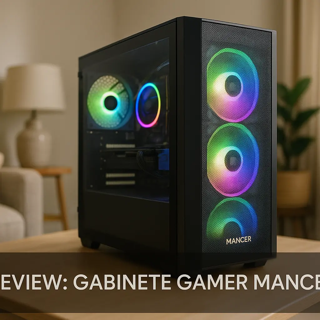 Gabinete Gamer Mancer CV700L: desempenho real