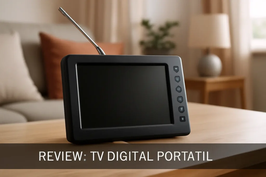 TV Digital Portátil LED 14 Polegadas: análise completa e sem filtros