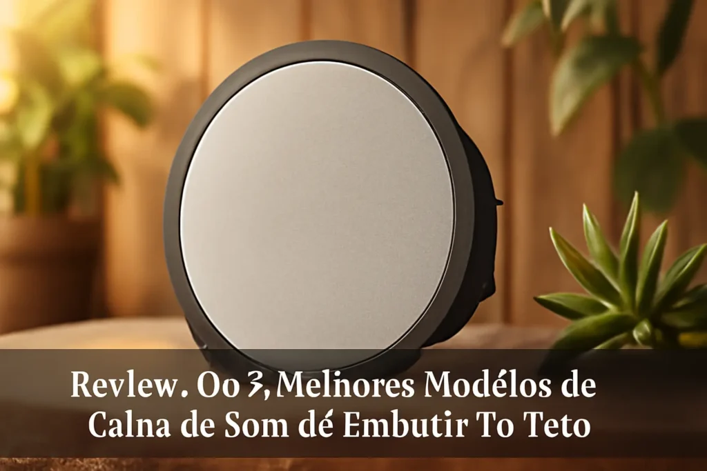Os 5 Melhores Modelos de caixa de som de embutir no teto