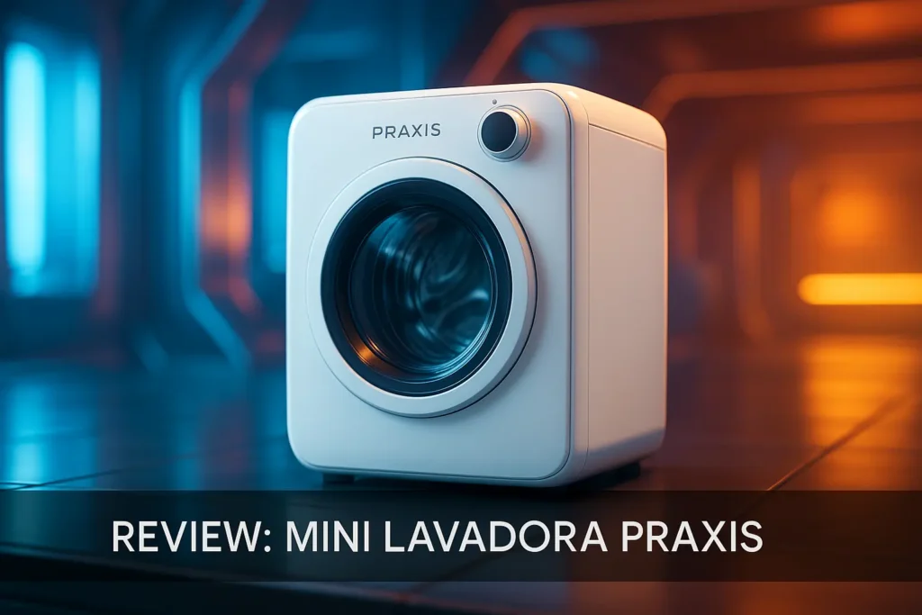 Mini Lavadora Praxis Petit: ideal para espaços pequenos?