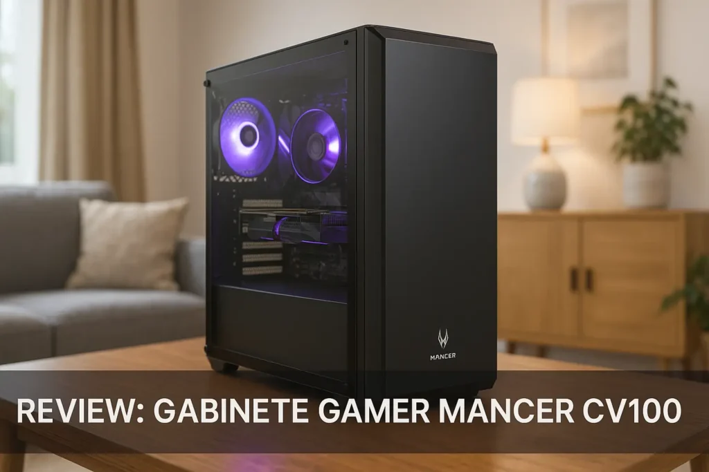 Gabinete Mancer CV100 supera expectativas? Testamos