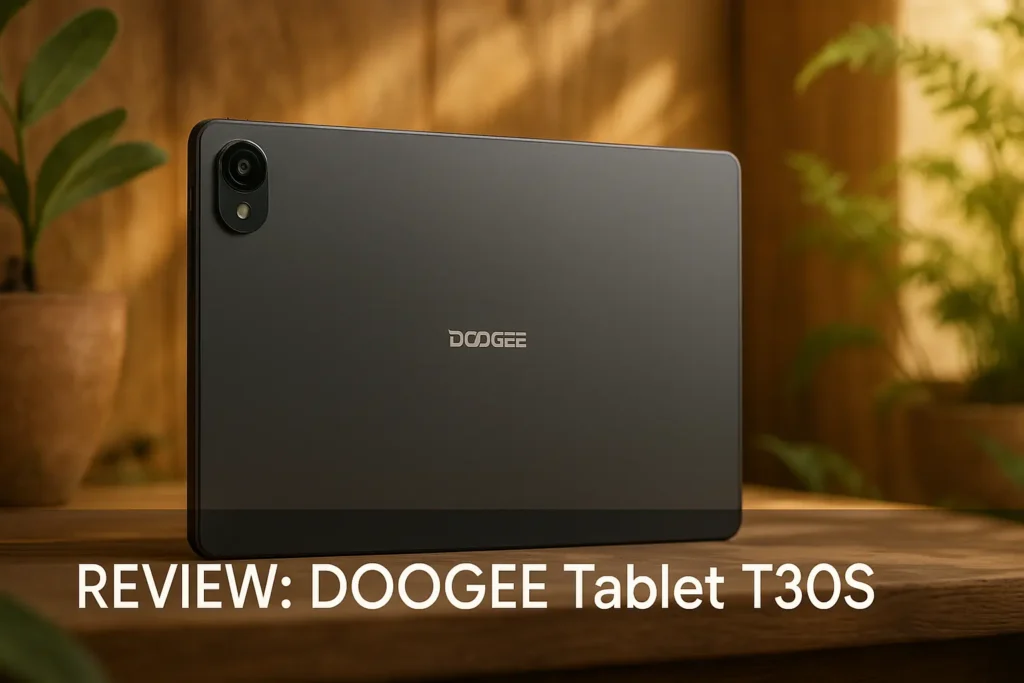 DOOGEE Tablet T30S: desempenho real