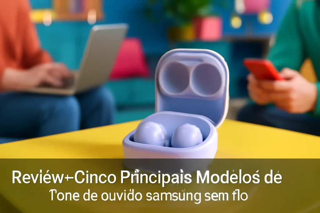 Cinco Principais Modelos de fone de ouvido Samsung sem fio