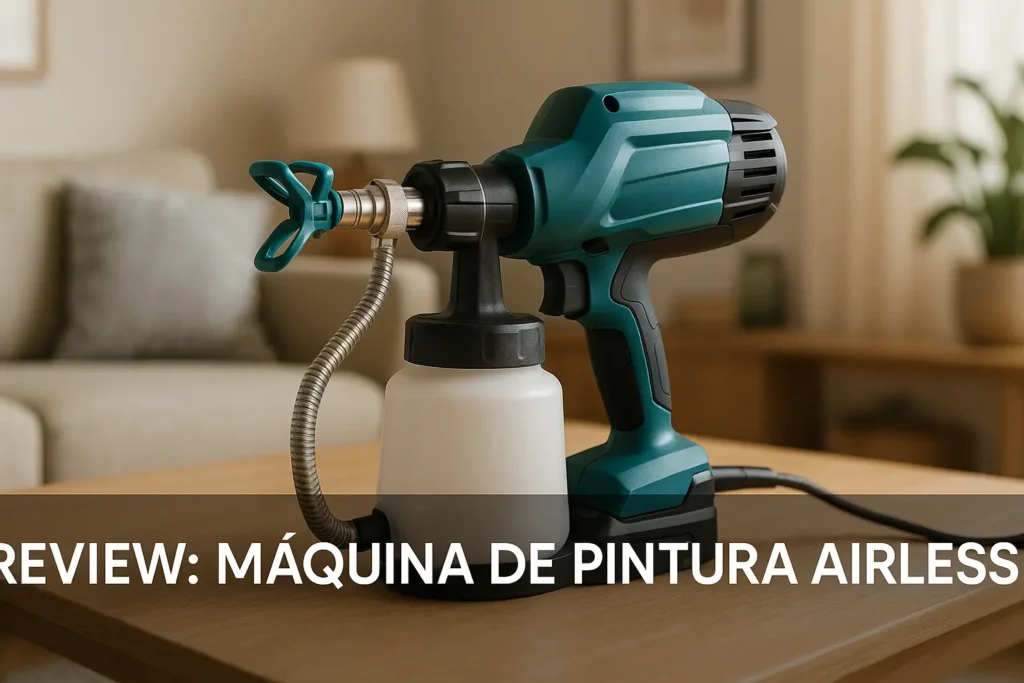 Máquina de Pintura FAK1010A surpreende? Testamos
