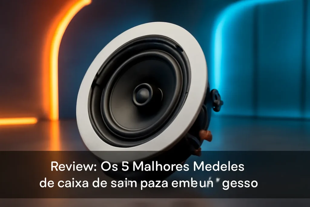 Os 5 Melhores Modelos de caixa de som para embutir gesso