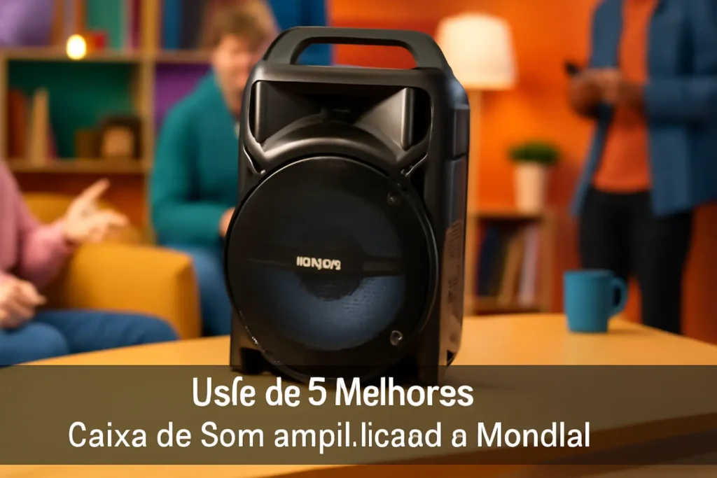Lista de 5 Melhores:  Caixa de som amplificada Mondial