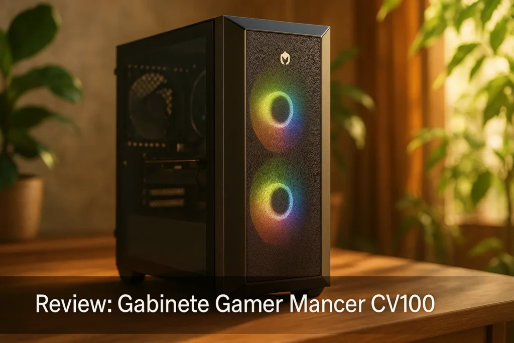 Gabinete Mancer CV100: o visual gamer definitivo?