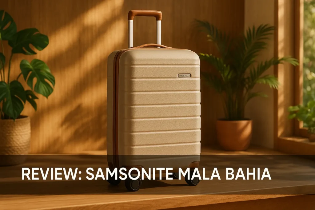 Samsonite Bahia Média: segurança e estilo na medida