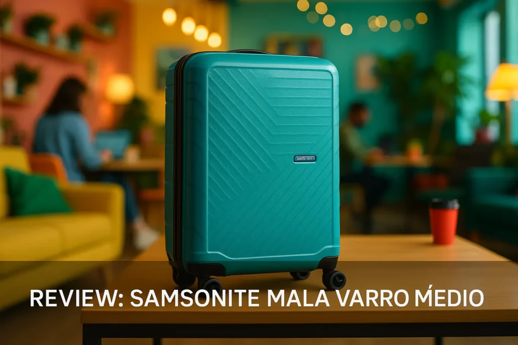 Samsonite Varro Azul surpreende nos testes