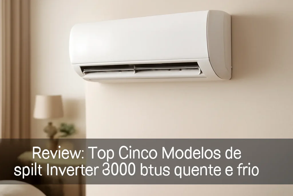 Top Cinco Modelos de split inverter 9000 btus quente e frio