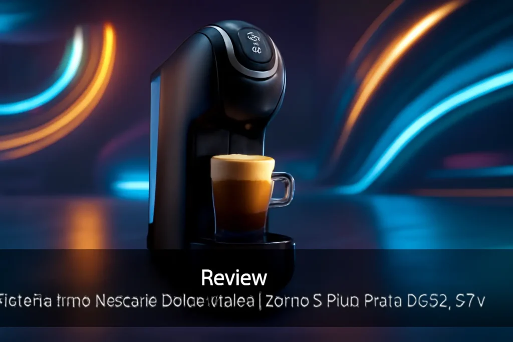 Cafeteira Arno Nescafé Dolce Gusto Genio S Plus Preta DGS2 127v: Praticidade e Versatilidade em Sua Cozinha