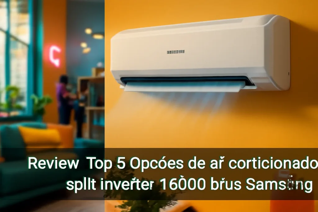 Top 5 Opções de ar-condicionado split inverter 18000 btus Samsung