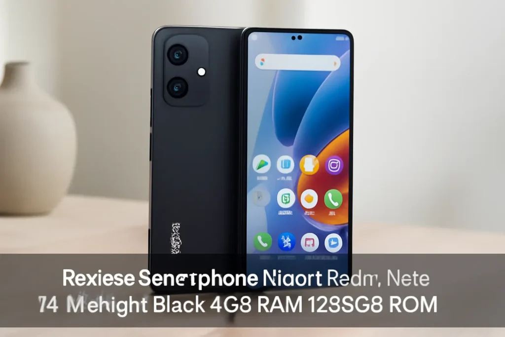 Smartphone Xiaomi Redmi Note 14 Midnight Black 6GB RAM 128GB ROM