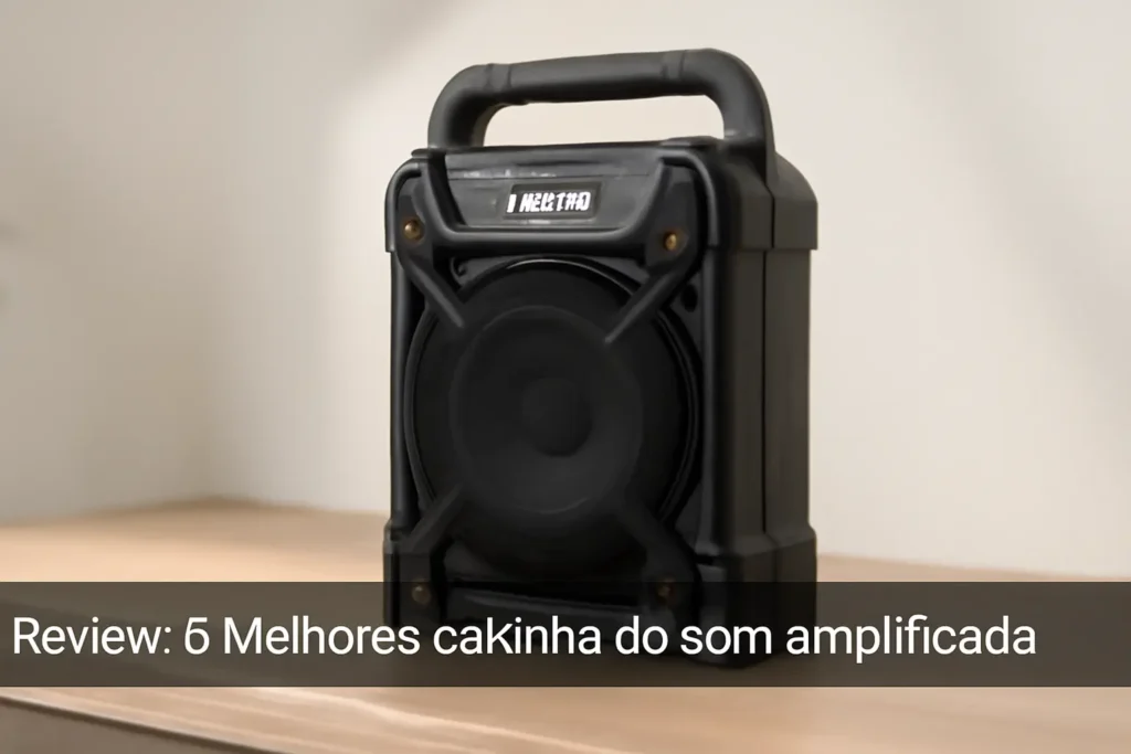 Lista de 5 Melhores: caixa de som Amvox amplificada