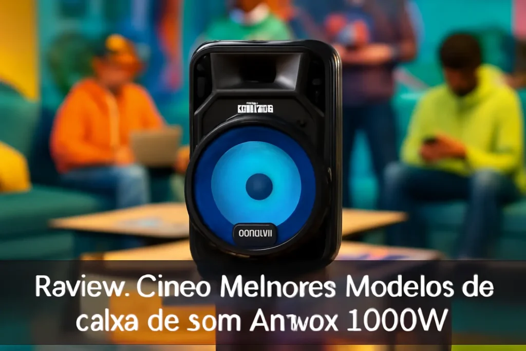 Cinco Melhores Modelos de caixa de som Amvox 1000w