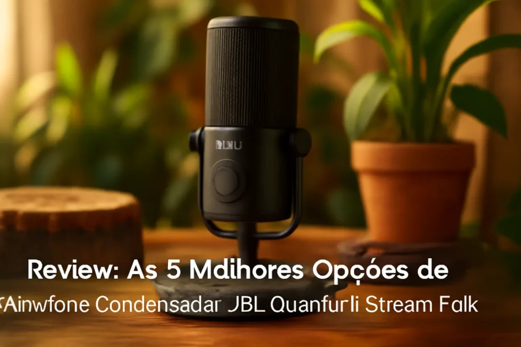 As 5 Melhores Opções de  microfone condensador JBL quantum stream talk