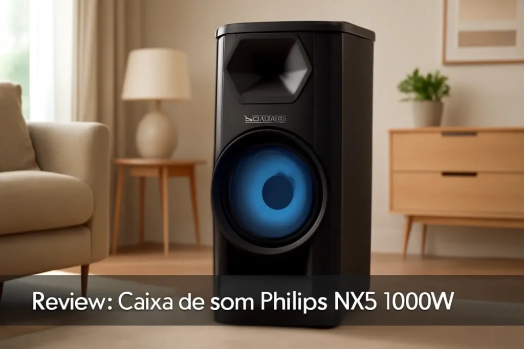 Principais Cinco Caixa de som Philips nx5 1000w