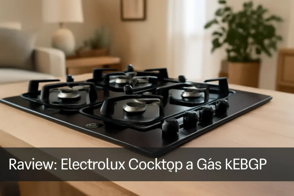 Electrolux Cooktop a Gás KE5GP: Design Moderno e Funcionalidade