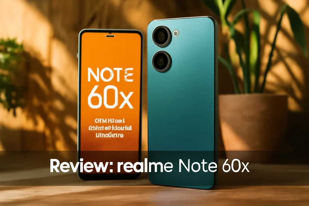 Smartphone Realme Note 60x RMX3938: Potência e Autonomia Incríveis