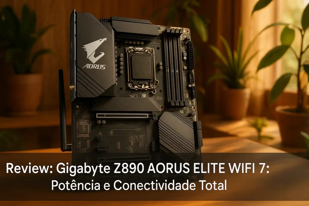 Gigabyte Z890 AORUS ELITE WIFI 7: Potência e Conectividade Total