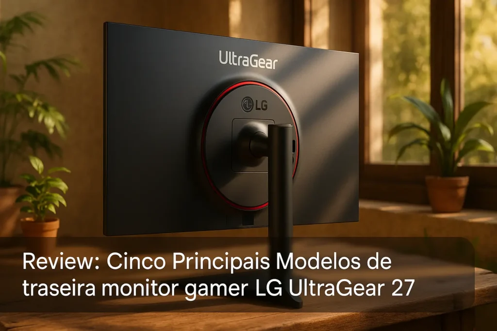 Cinco Principais Modelos de  trazeira monitor gamer LG ultragear 27