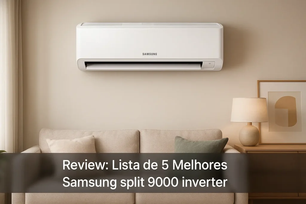 Lista de 5 Melhores: Samsung split 9000 inverter