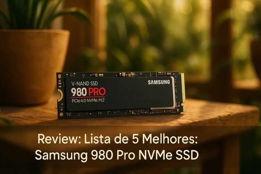 Lista de 5 Melhores: Samsung 980 pro nvme SSD
