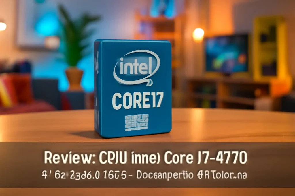CPU Intel Core i7-4770 4ª Geração 3.4GHz: Desempenho e Eficiência