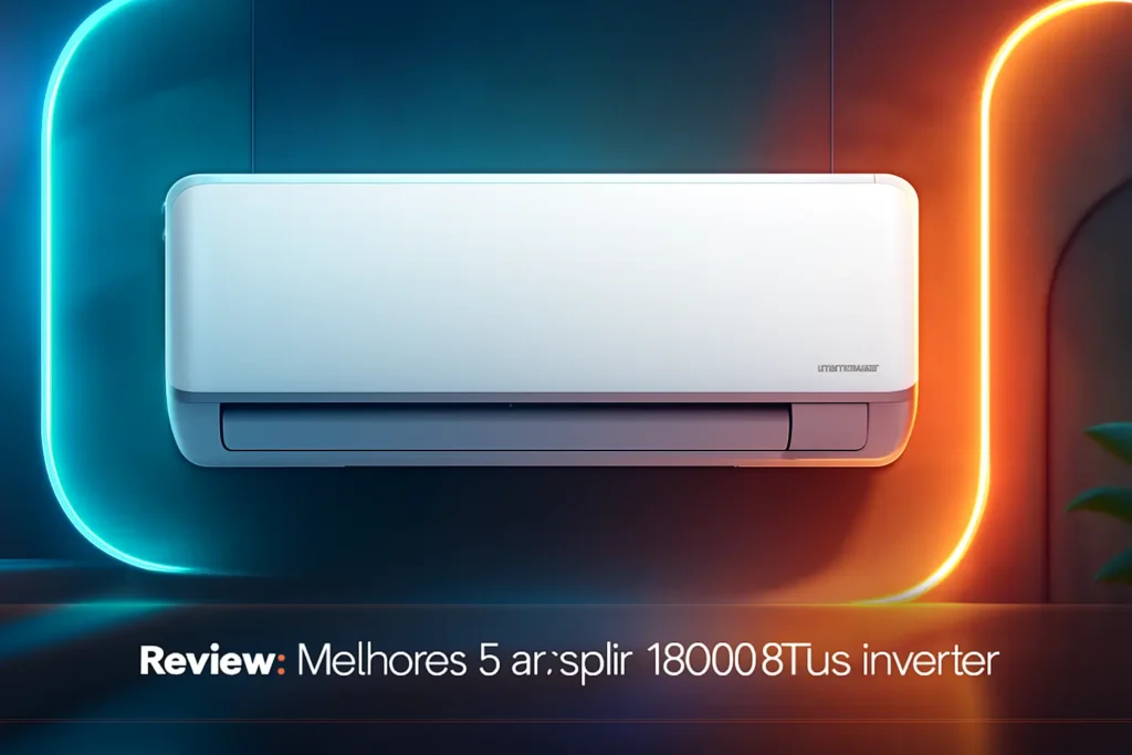 Melhores 5  ar split 18000 btus inverter