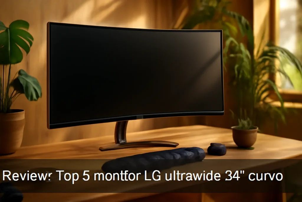 Top 5 monitor LG ultrawide 34” curvo
