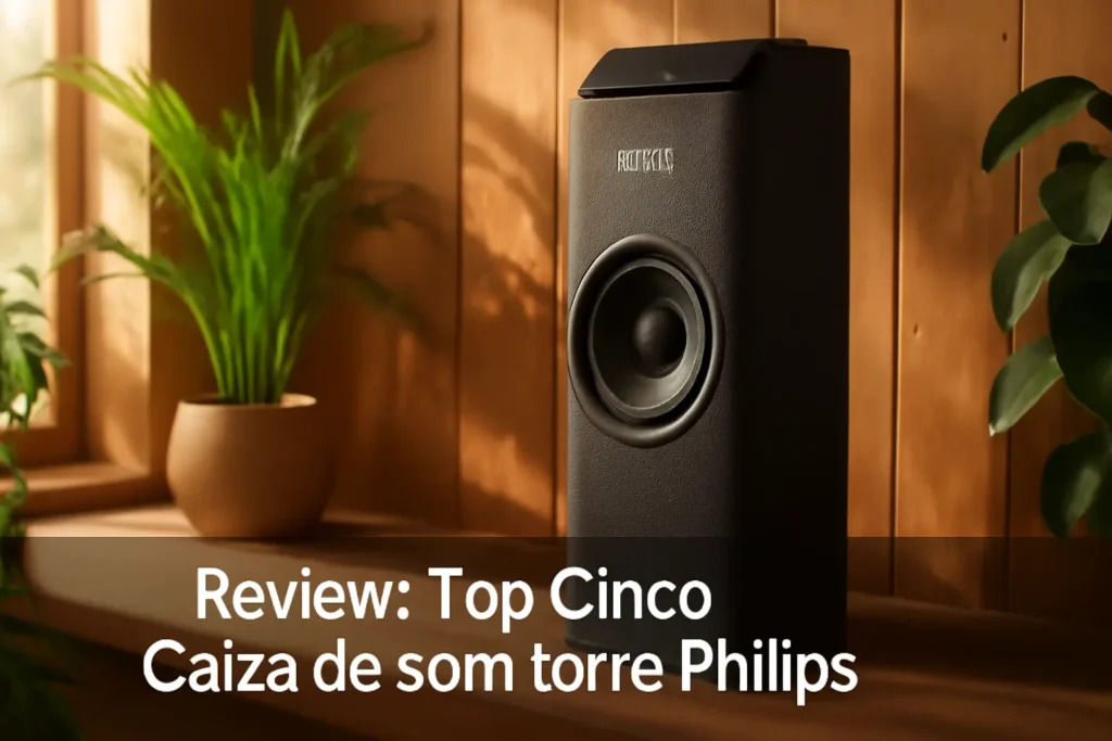 Top Cinco Caixa de som torre Philips