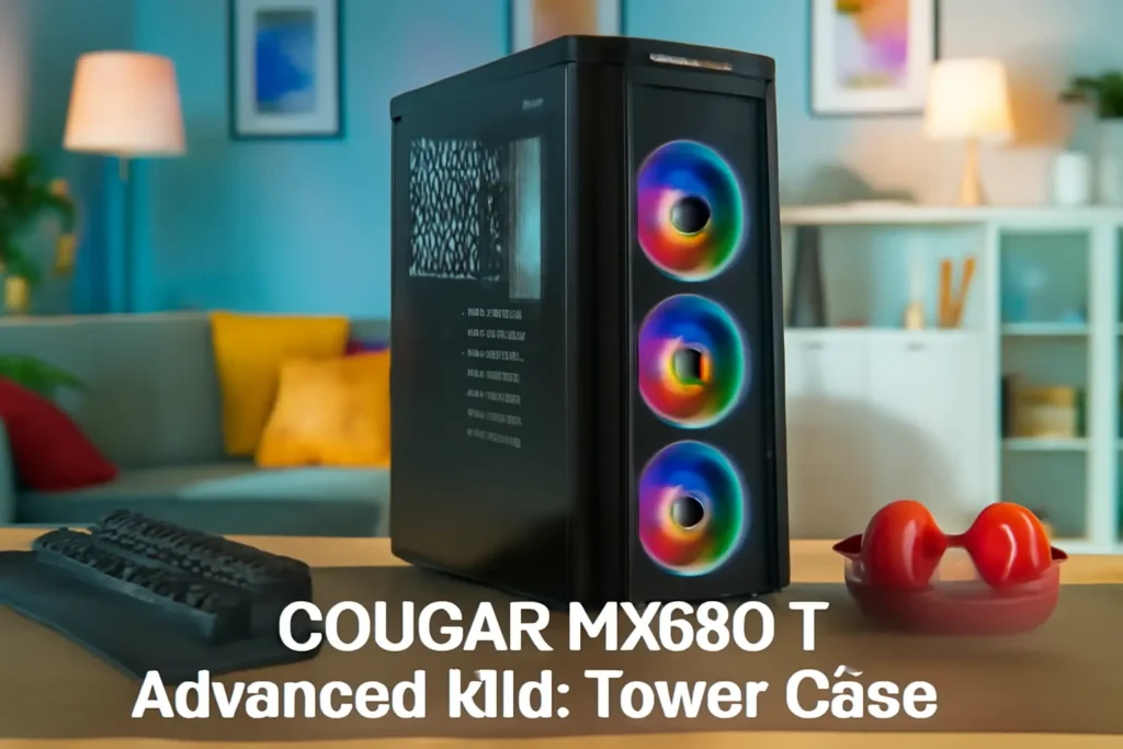 COUGAR MX660-T Advanced Mid-Tower Case: Estilo e Desempenho para Gamers