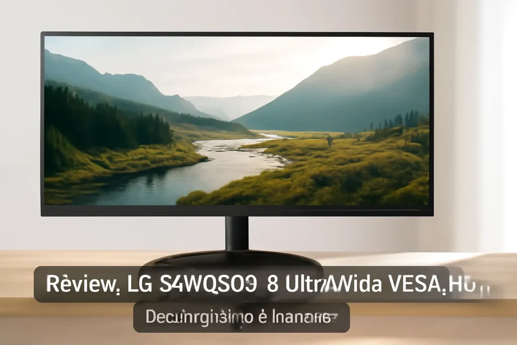 LG 34WQ500-B UltraWide VESA HDR HD: Desempenho e Imersão