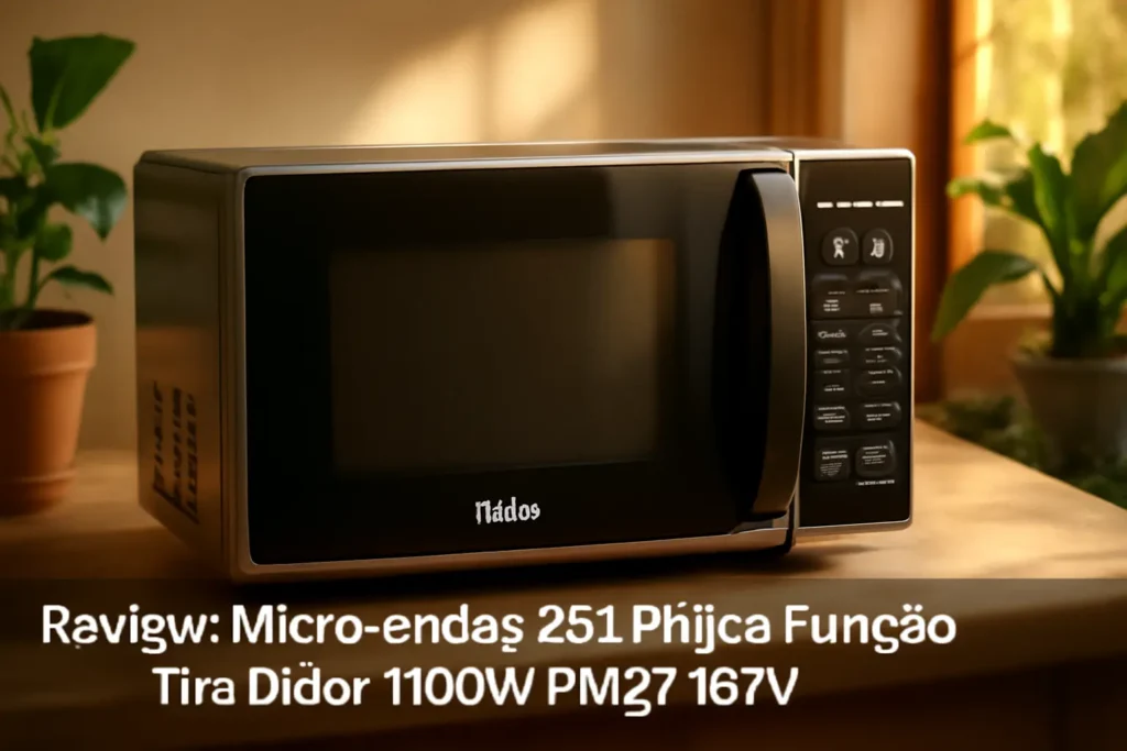 Micro-ondas 25L Philco Função Tira Odor 1100W PM27 127V: Desempenho e Praticidade na Sua Cozinha