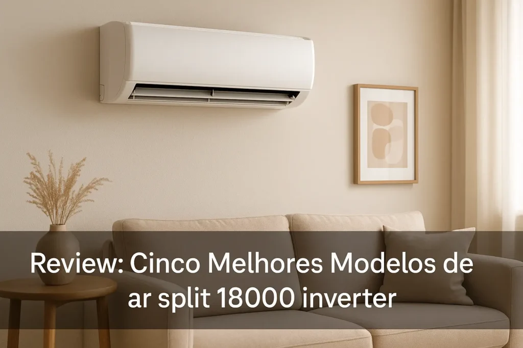 Cinco Melhores Modelos de ar split 18000 inverter