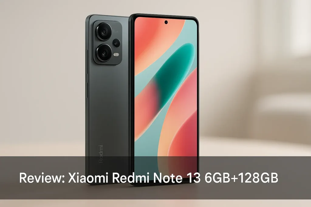 Xiaomi Redmi Note 13 6GB+128GB com Snapdragon e Tela 120Hz