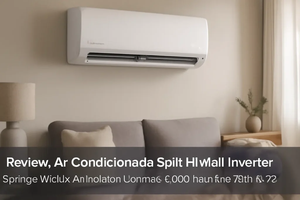 Ar Condicionado Split Hi Wall Inverter Springer Midea Airvolution Connect 9.000 Btus Frio 220v R-32