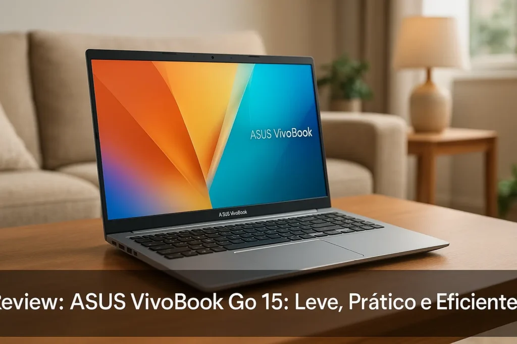 ASUS VivoBook Go 15: Leve, Prático e Eficiente