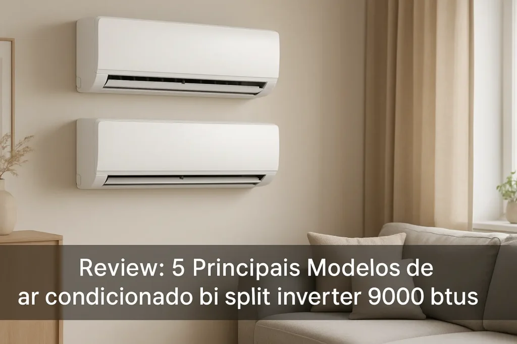 Os 5 Principais Modelos de ar condicionado bi split inverter 9000 btus