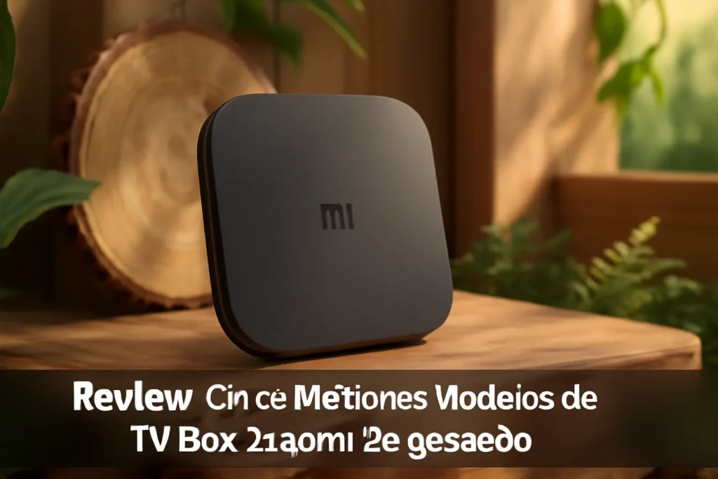 Cinco Melhores Modelos de TV box Xiaomi 2 geração