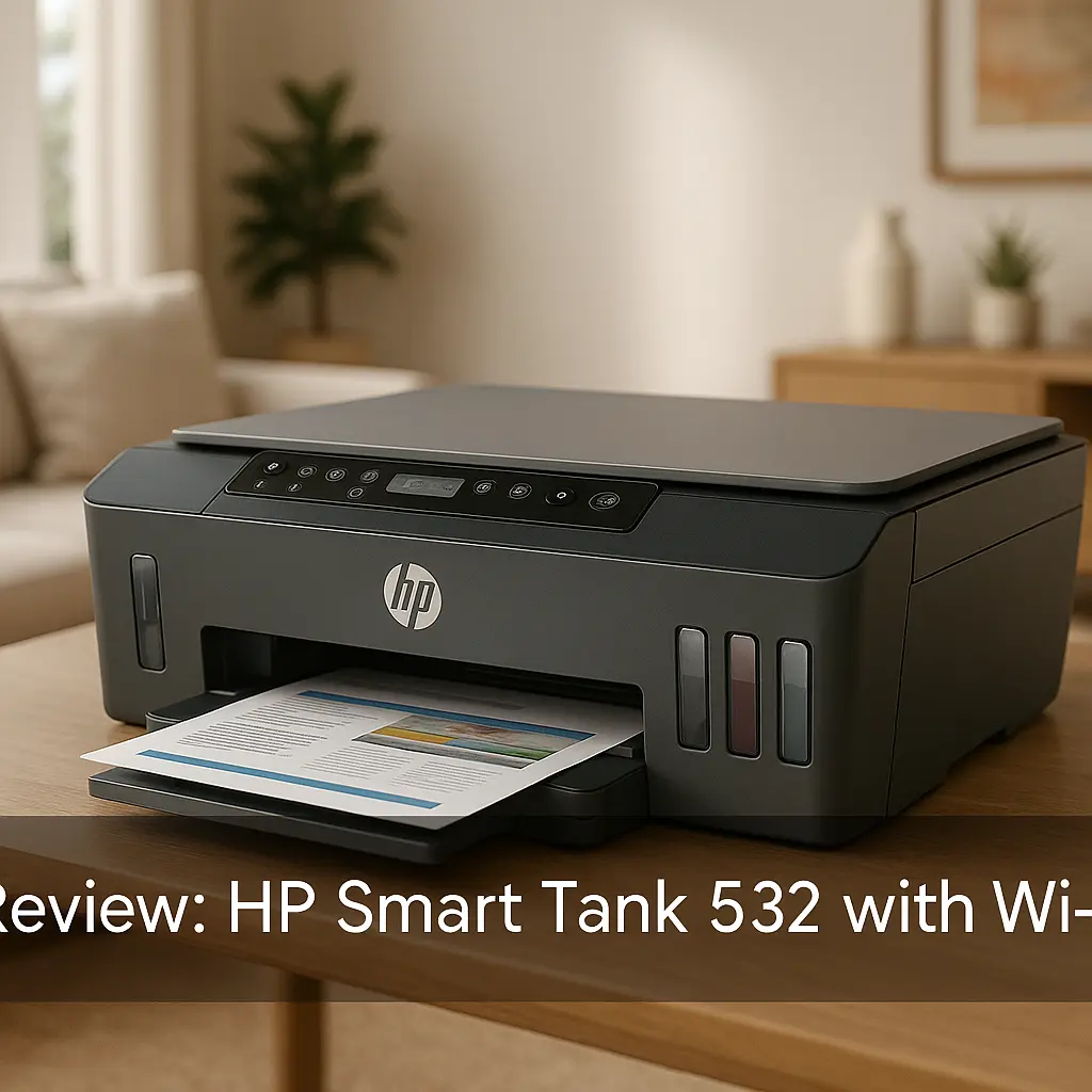 Impressora HP Smart Tank 532 com Wi-Fi e Tanque de Tinta