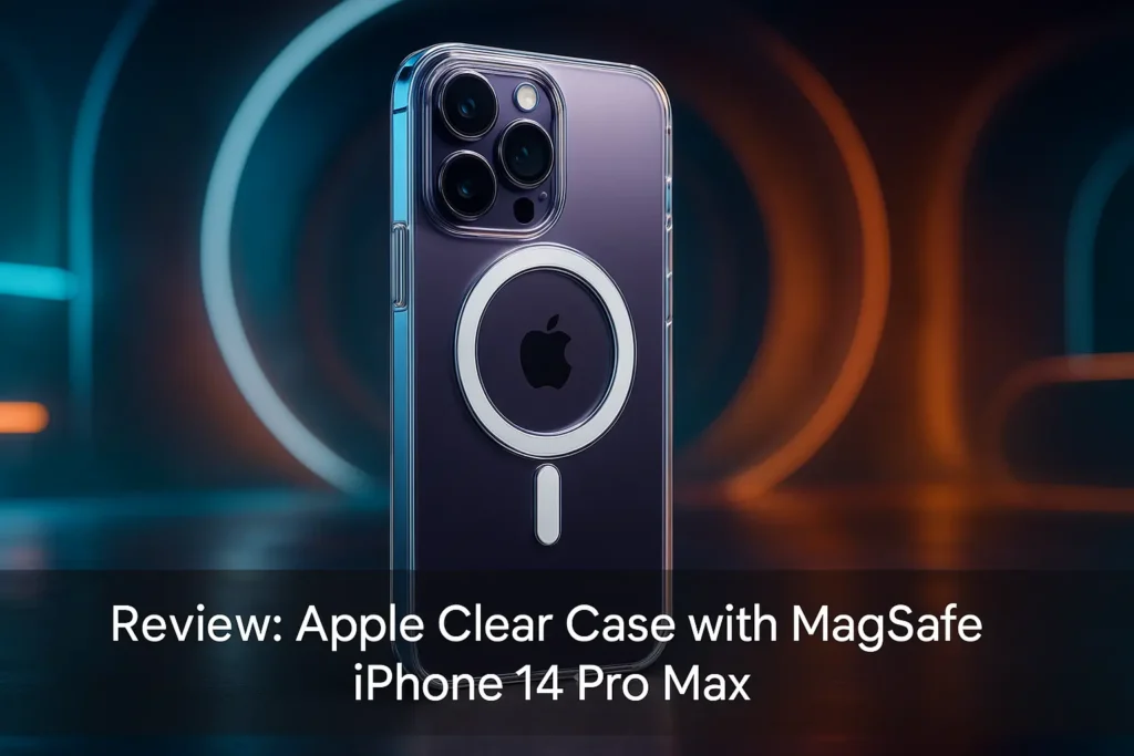 Apple Capa Transparente com MagSafe iPhone 14 Pro Max